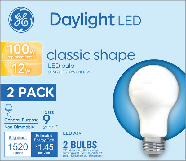 GE LED, Daylight, General Purpose Bulbs