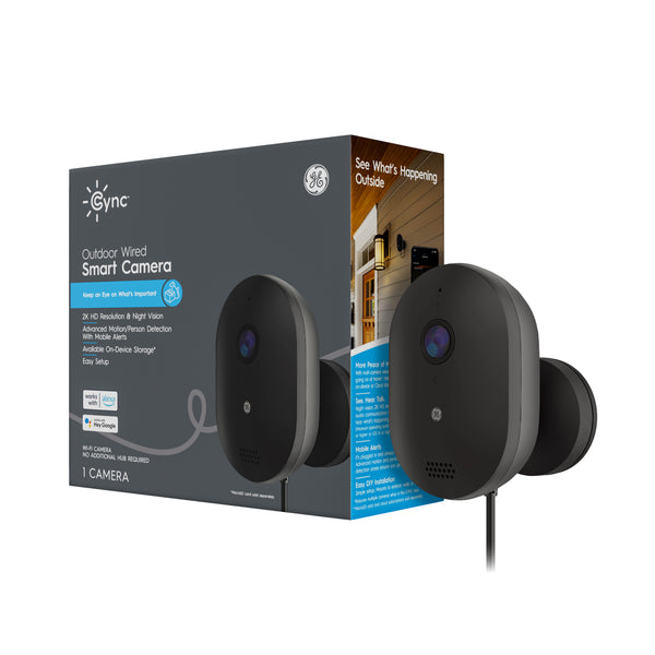 GE Cync Outdoor Smart Camera (1-Pack)