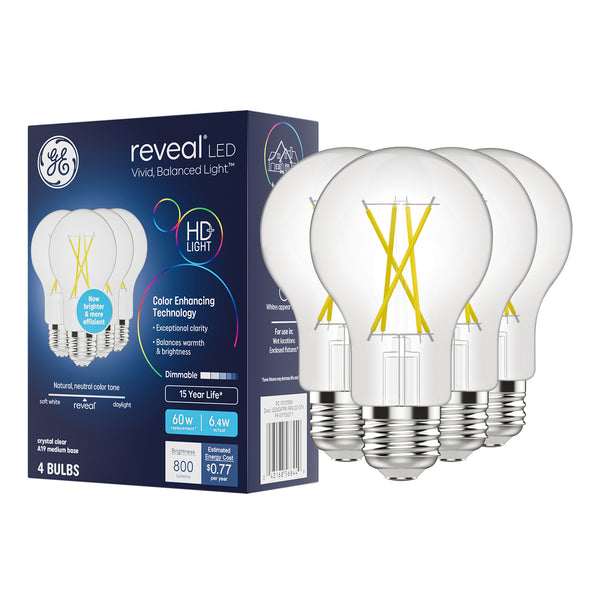 GE Reveal HD+ LED Reveal General Purpose Bulbs