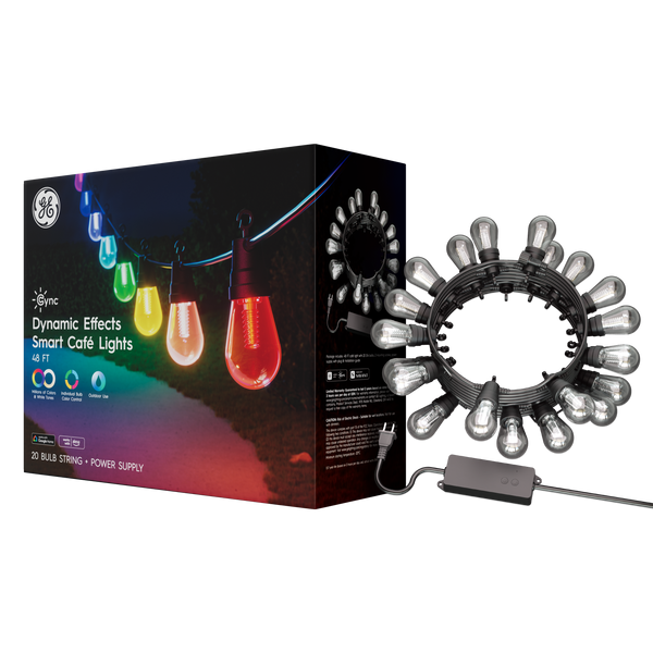 GE Cync Dynamic Effects Smart Cafe Lights