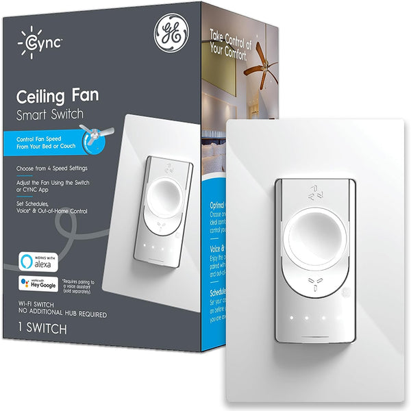 GE Cync Smart Ceiling Fan Switch (1-Pack)