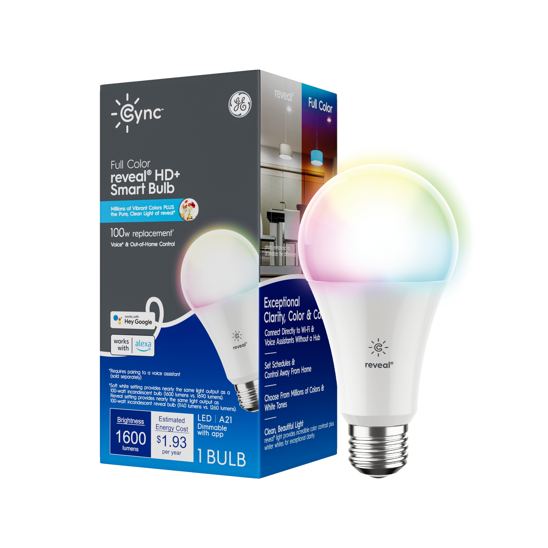 Smart lighting bulbs strips panels ge lighting store