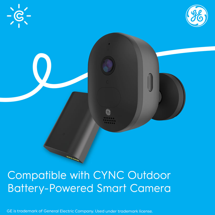 Cync Outdoor Battery Camera Rechargeable Battery | GE Lighting Store