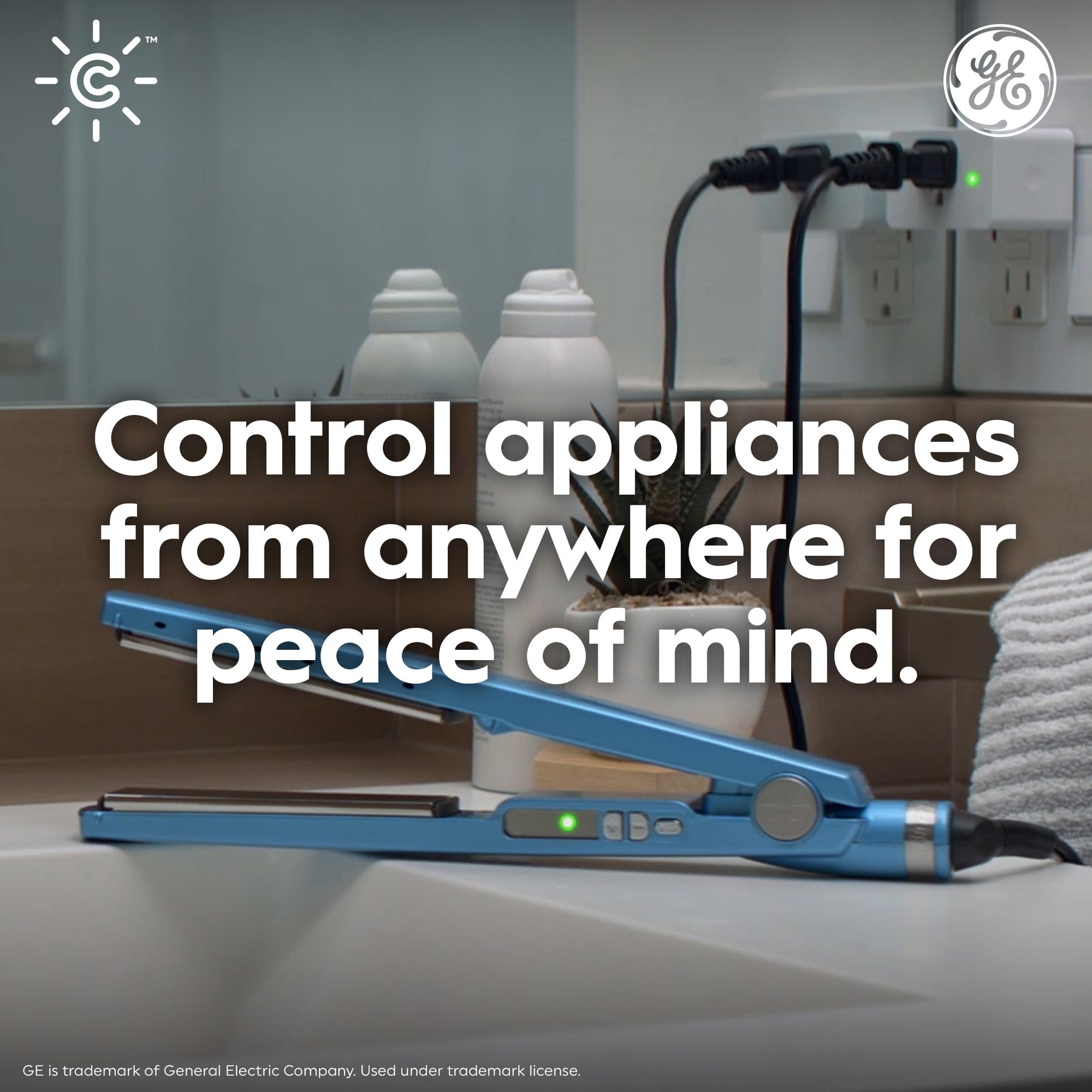 Cync Indoor Smart Plug w/ Smart Outlet Control - Alexa Compatible | GE ...