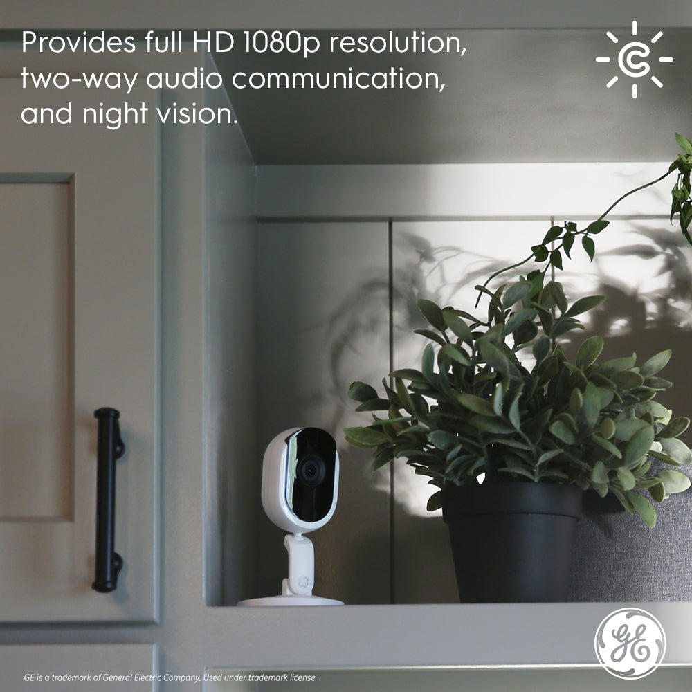 Ge Camera Cync Indoor Smart Wired Camera | GE Lighting Store